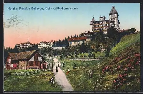 AK Rigi-Kaltbad, Hotel und Pension Bellevue