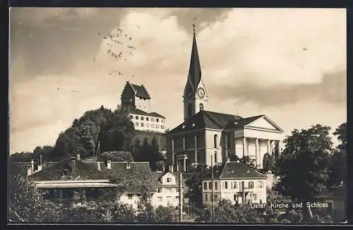 AK Uster, Kirche und Schloss