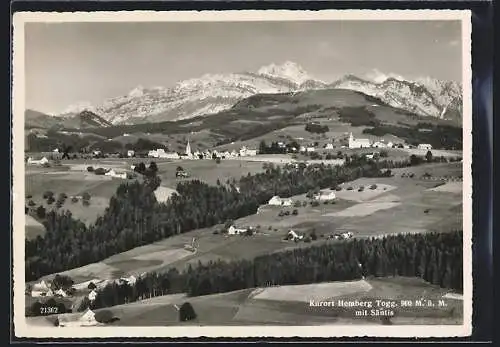 AK Hemberg, Panorama mit dem Säntis