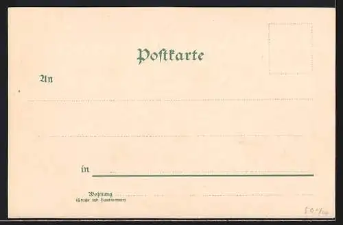 Künstler-Lithographie Bruno Bürger & Ottillie Nr. 1036: Gruss vom Rennplatz, Pferdesport, Tribüne und Totalisator