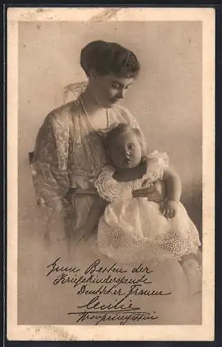 AK Kronprinzessin Cecilie