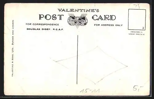 AK US Airplane 38A-116A, Valentine`s Aircraft Recognition Cards