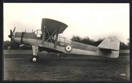 AK Flugzeug Albacore L7083, Seitenansicht