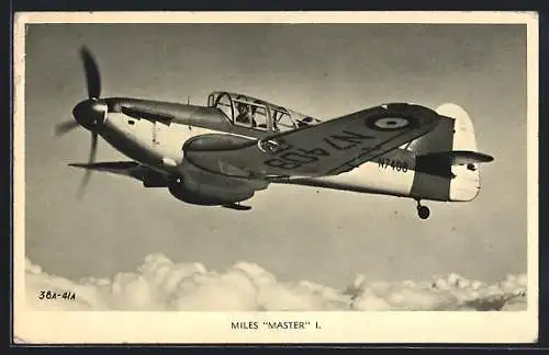 AK Miles Master I, RAF-Kampfflugzeug