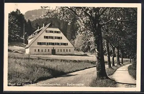 AK Badenweiler, Das Haus der Deutschen Standesbeamten