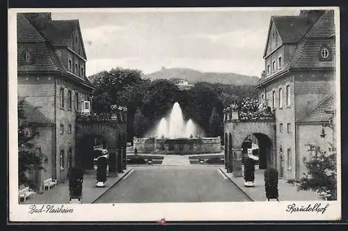 AK Bad Nauheim, Sprudelhof