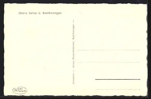 AK Bad-Kissingen, Obere Saline, Bismarcks Arbeitszimmer