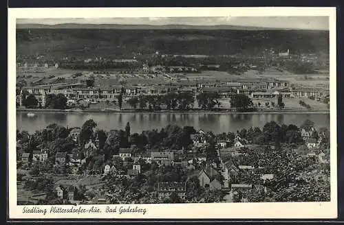 AK Bad Godesberg, Siedlung Plittersdorfer-Aue, Ortsansicht