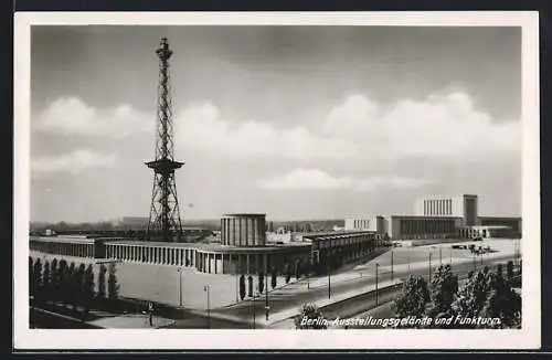 AK Berlin, ICC-Ausstellungsgelände und Funkturm