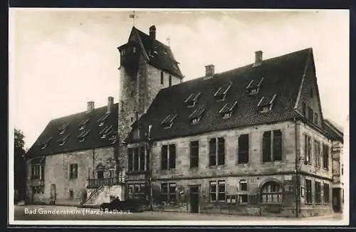 AK Bad Gandersheim, Partie am Rathaus