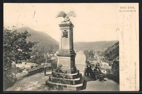 AK Bad Ems, Kriegerdenkmal