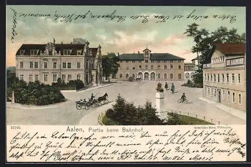 AK Aalen, Gasthaus zur Harmonie am Bahnhof