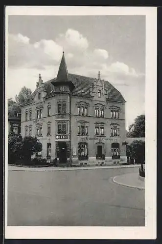 AK Aalen /Wttbg., Bahnhof-Hotel Kronprinzen von Josef Mack