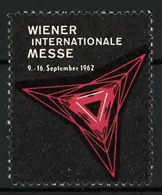 Reklamemarke Wien, Internationale Messe 196, Messelogo