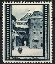 Reklamemarke Graz, Alt-Graz, inneres Paulustor