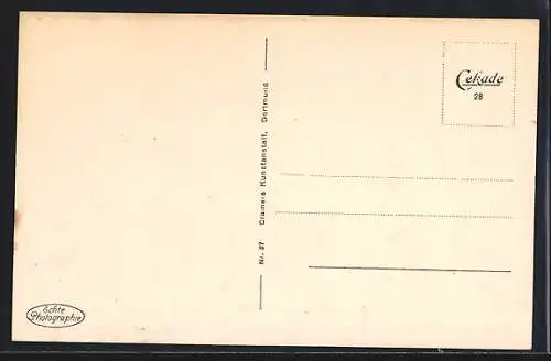 AK Bansin /Ostsee, Totalansicht mit Seeblick