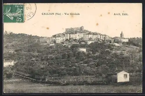 AK Callian /Var, Vue Generale