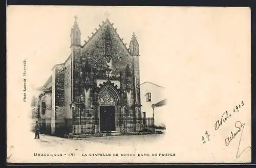 AK Draguignan, La Chapelle de Notre Dame du Peuple