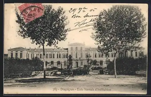 AK Draguignan, Ecole Normale d`Institutrices