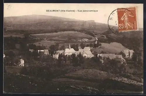 AK Beaumont /H.-V., Vue panoramique