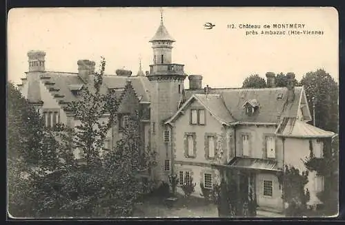 AK Ambazac /H.-V., Chateau de Montméry