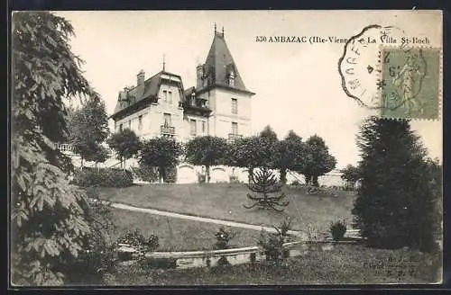 AK Ambazac /H.-V., La Villa St-Roch