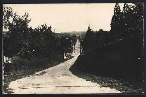 AK Aixe-sur-Vienne, Avenue du Maréchal Pètain