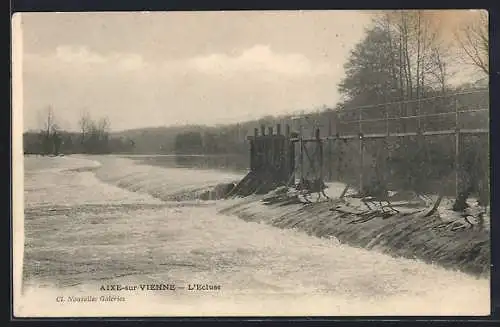 AK Aixe-sur-Vienne, L`Ecluse