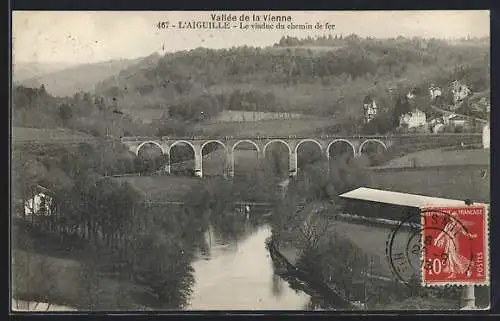 AK L`Aiguille /H.-V., Le viaduc du chemin de fer