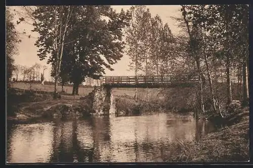 AK Peyrat-de-Bellac, Le Vincou, Passerelle de Jaugeas