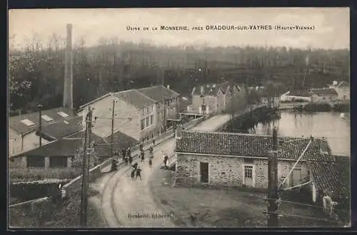 AK Oradour-sur-Vayres, Usine de la Monnerie