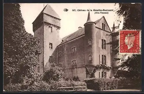 AK Goutte-Bernard /H.-V., Chateau de la Goutte-Bernard