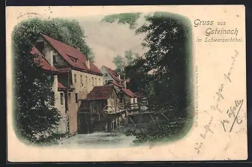 AK Gsteinach, Partie im Ort