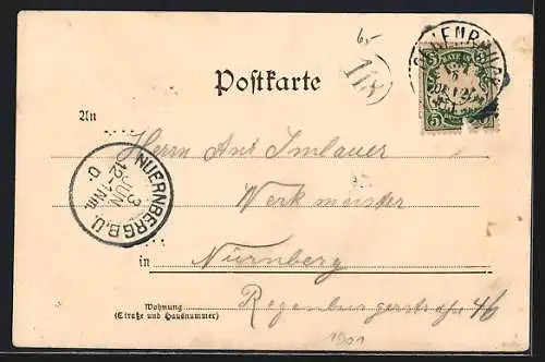 AK Gsteinach, Partie im Ort