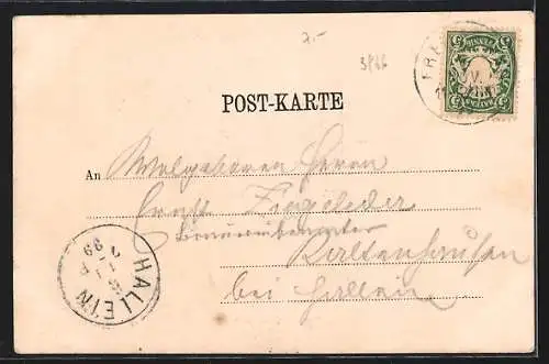 AK Freilassing, Gasthaus zum Foecherer