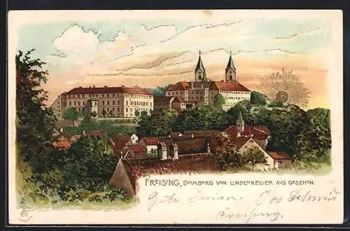 Lithographie Freising, Panorama