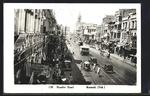 AK Karachi, Bunder Road, Strassenpartie