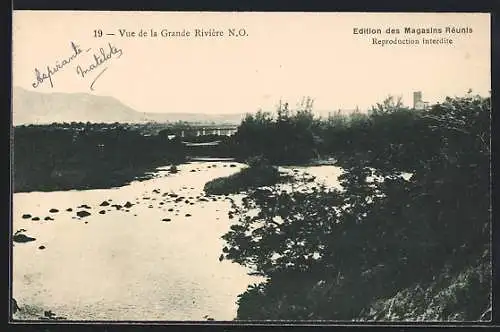 AK Mauritius, Vue de la Grande Rivière