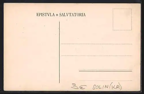 AK Salona, Tusculum mit Pfarrer