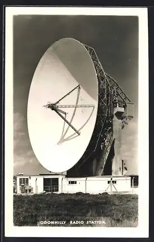 Foto-AK Goonhilly, Radio Station