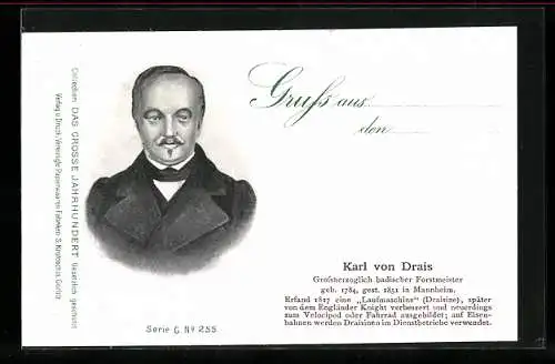 AK Schauspieler Joseph Kainz im Frack, Deutsches Theater Berlin