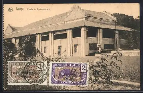 AK Bangui, Palais du Gouvernement