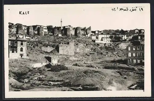 AK Ankara / Kale, Teilansicht der Festung