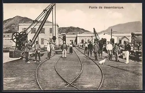 AK Sao Vicente, Ponte de desembarque