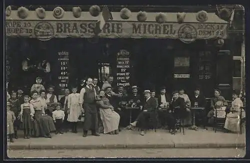 Foto-AK Paris, Brasserie Michel