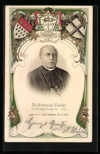 AK Dr. Antonius Fischer archiepiscopus col