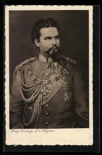 AK Ludwig II. König von Bayern