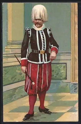 AK Vatikan, Soldat in Uniform