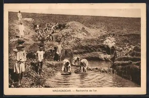 AK Madagascar, Recherche de l`Or