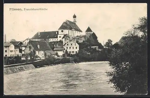 AK Füssen, An der Franziskanerkirche